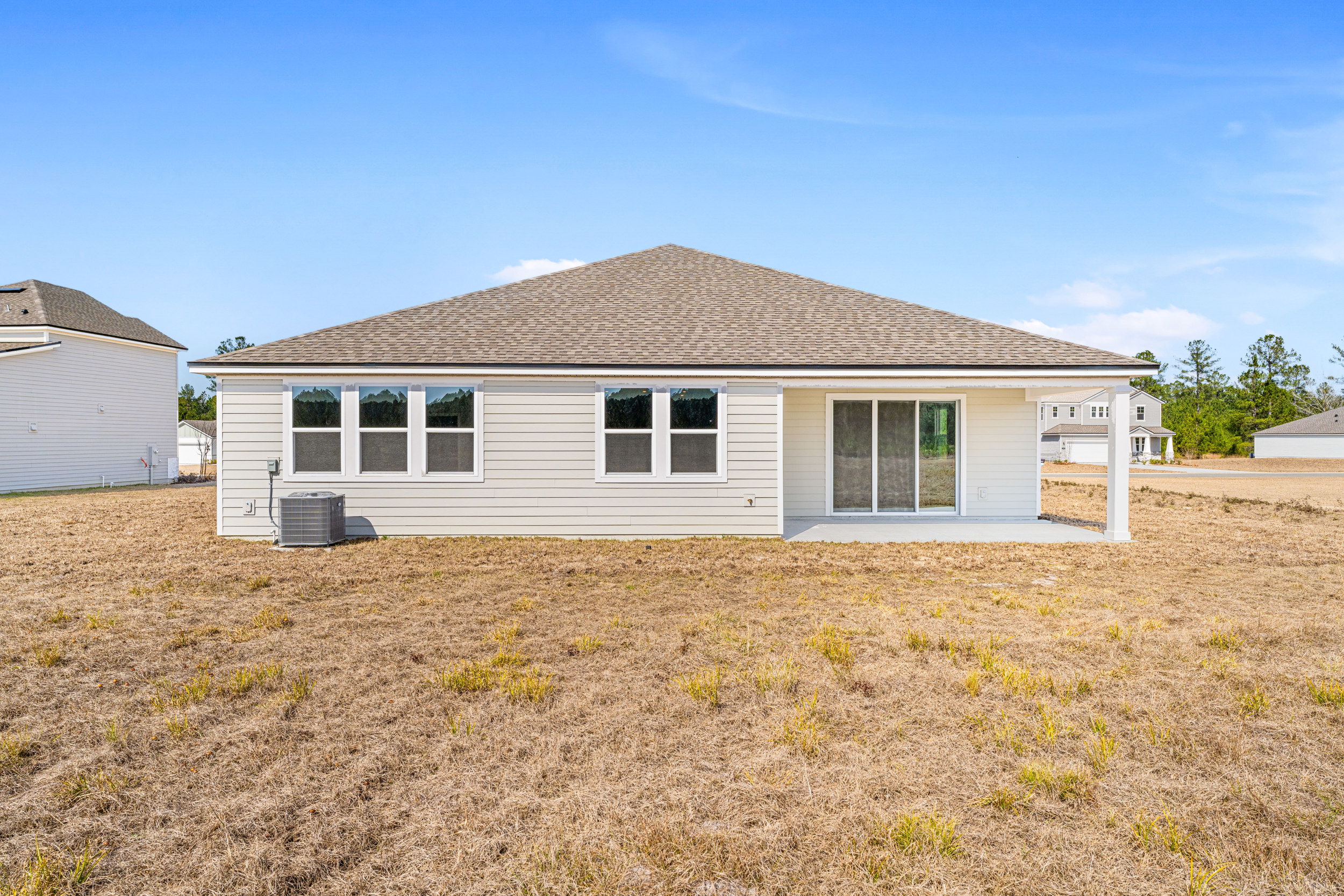 Lot 596 Rear Exterior with Covered Patio at NorthShore