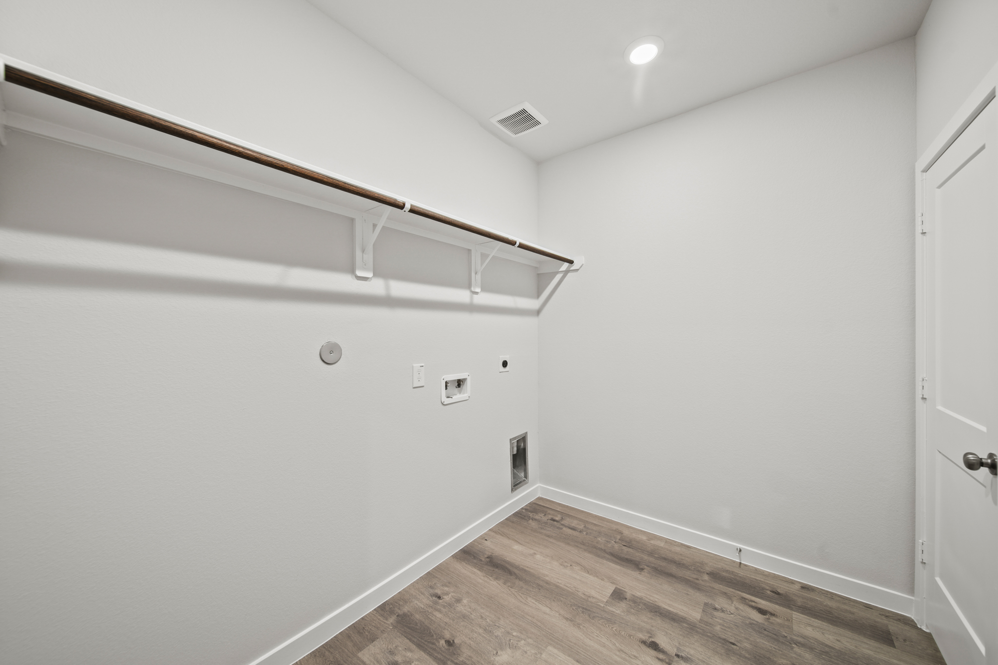 A room with white walls.